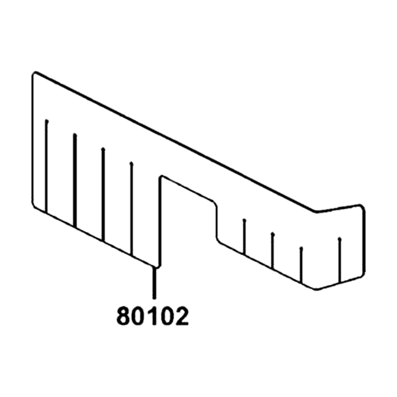 80102-LGE5-E00 PLATE SPLASH BOARD — diagram cutout