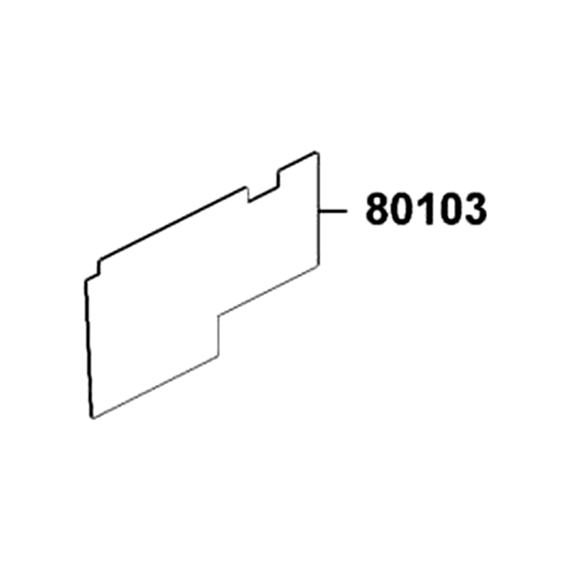 80103-AHH8-M00 SHIELD LH UPPER — diagram cutout