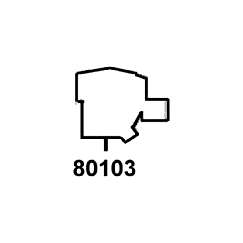 80103-LDE9-E03 SHIELD.LH UPPER — diagram cutout