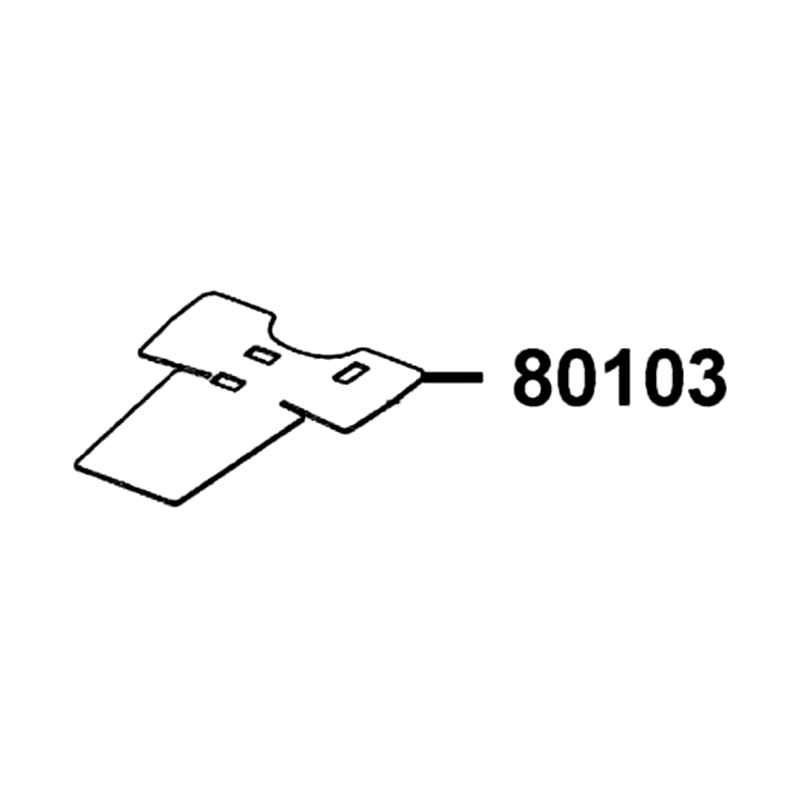 80103-LKL5-E30 PLATE A SPLASH BOARD — diagram cutout
