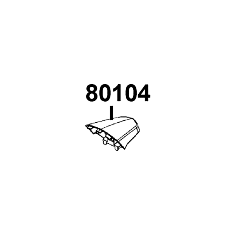 80104-AEB9-E00-N1R "COVER, LIGHT ASSY LICENSE" — diagram cutout