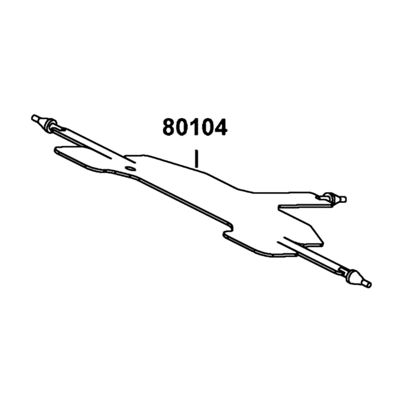 80104-ALH3-M30 PLATE A SPLASH GUARD — diagram cutout