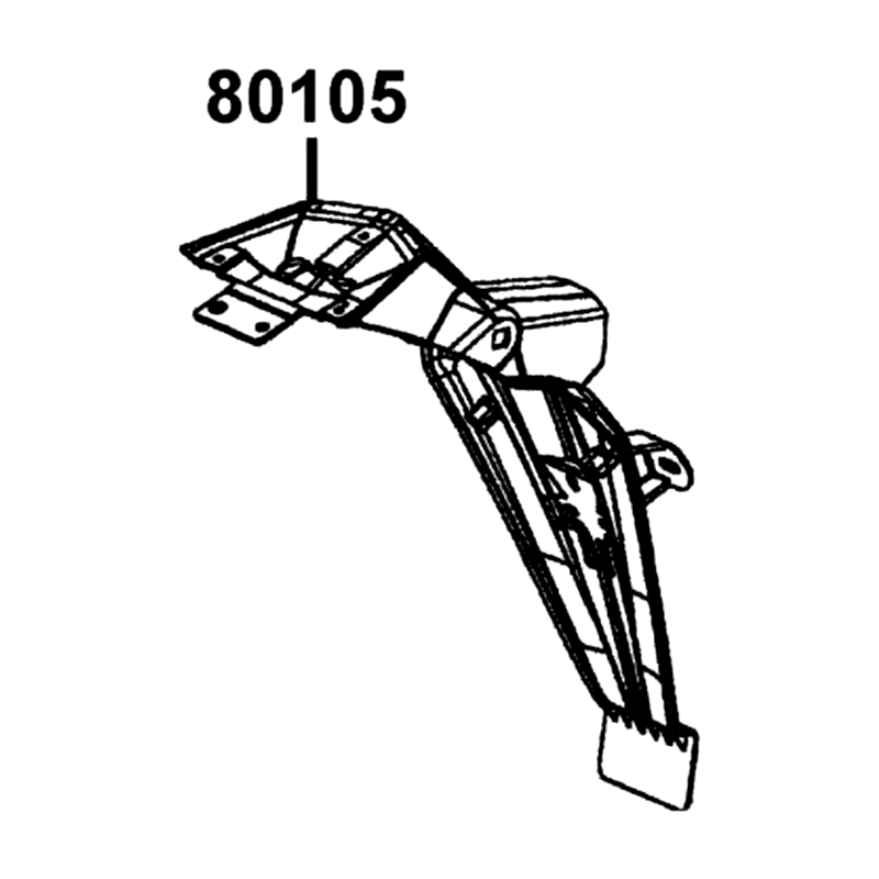 80105-ACA5-M30-N1R FENDER A REAR — diagram cutout