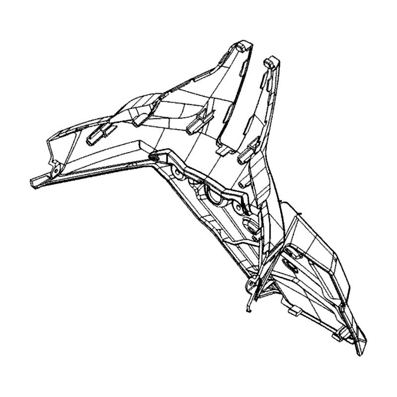 80105-BAA7-E00-N1R FENDER A REAR (Black) — diagram cutout