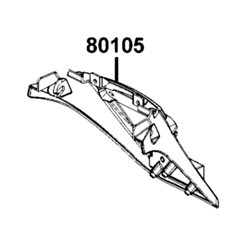 80105-LEA2-900 FENDER . RR. — diagram cutout