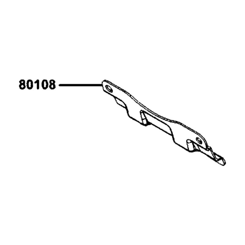 80108-BAA7-E00 STAY RR FENDER — diagram cutout