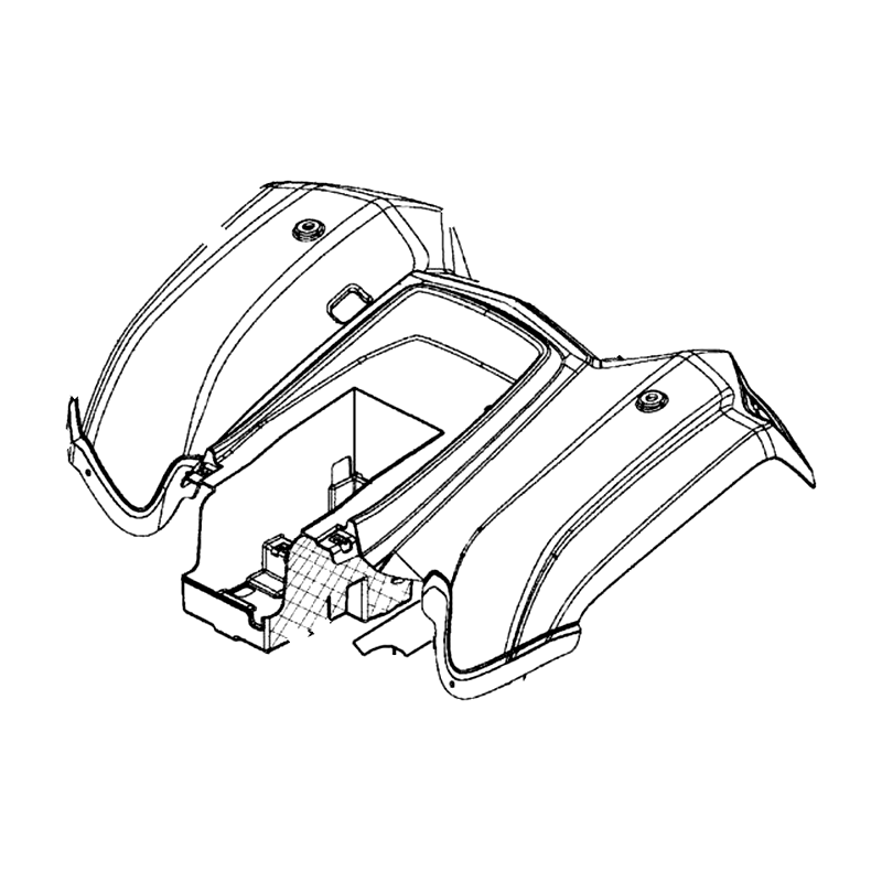 80108-LCA4-E00 HEAT GUARD B RR FENDER — diagram cutout