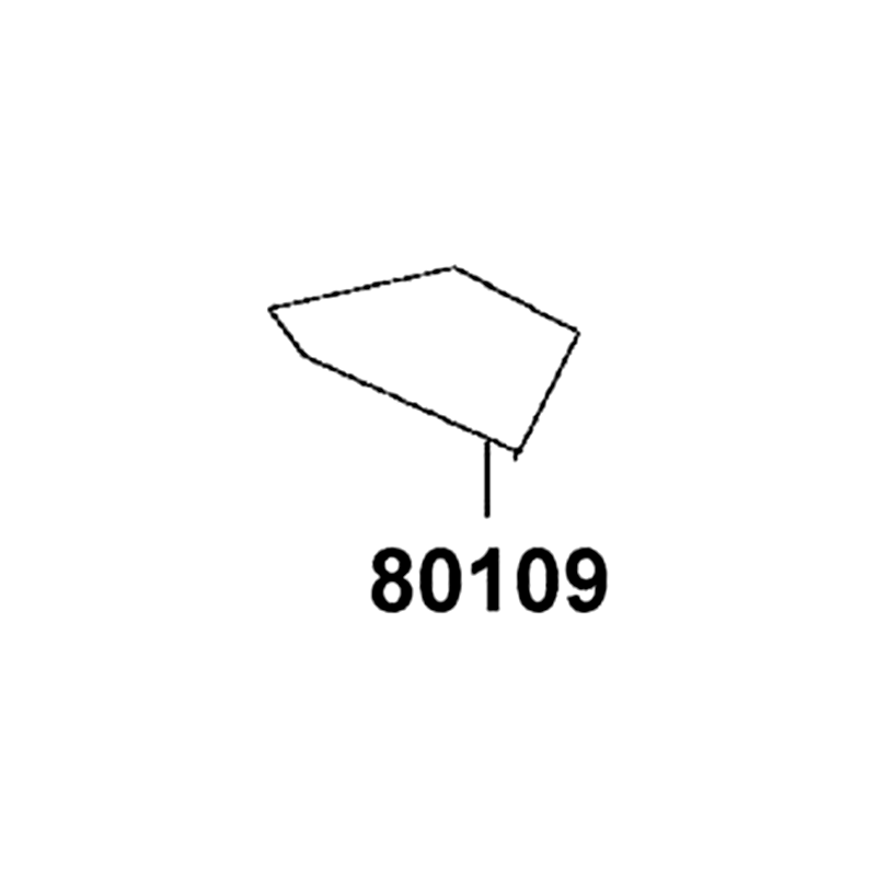 80109-LBA7-900 HEAT GUARD B REAR FENDER — diagram cutout