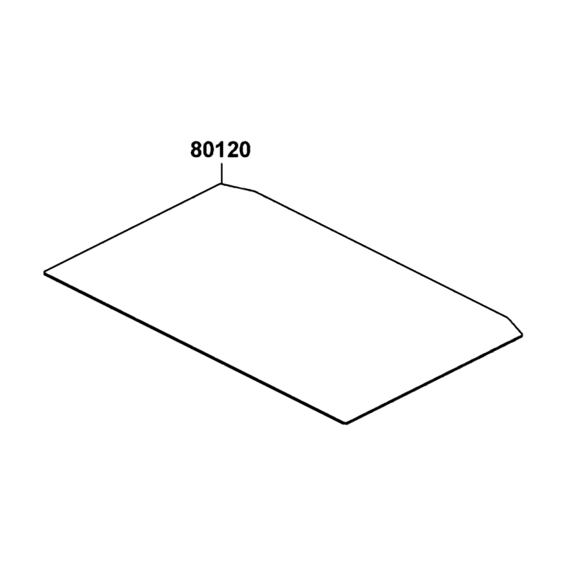 80120-ALE8-E00 MAT CARGO BED — diagram cutout
