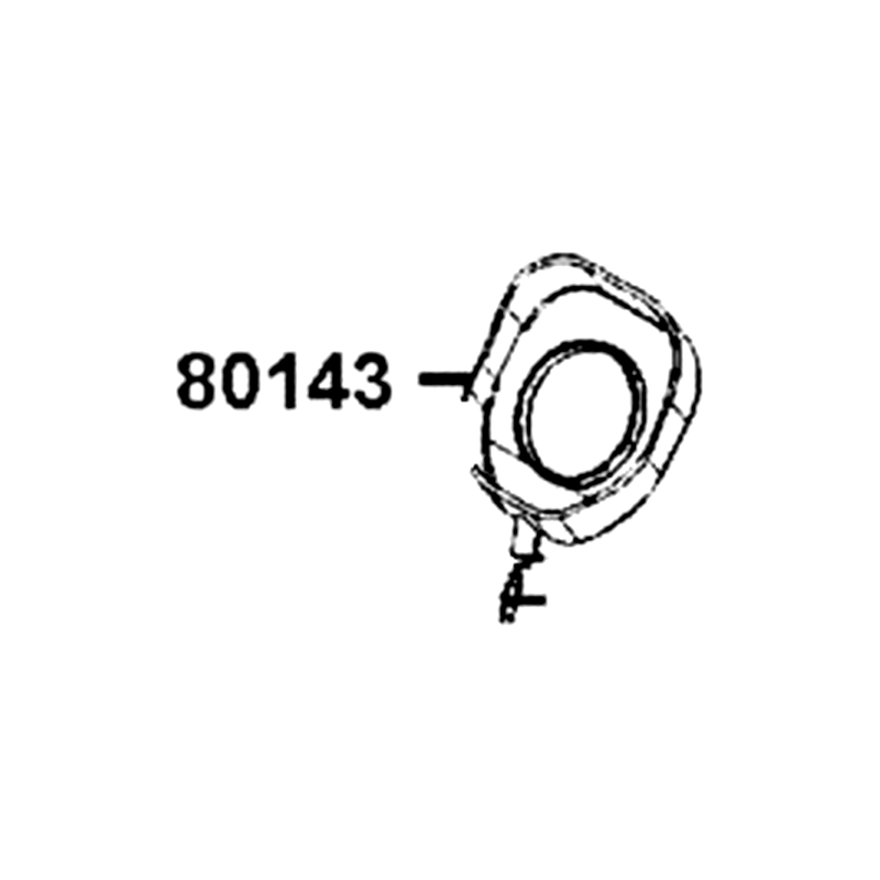 80143-LGC6-E00 RUBBER FUEL CAP — diagram cutout