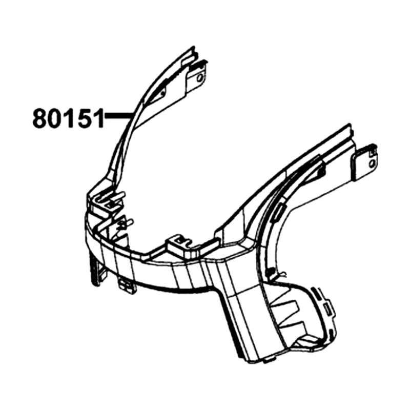 80151-LGR5-E10-18P COVER CENTER UP — diagram cutout