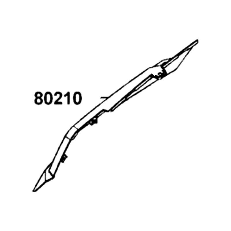 80210-ALC1-E00-N1R MUDGUARD R RR SIDE (Black) — diagram cutout