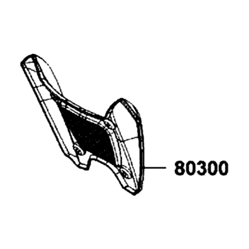 80300-LGN5-E01-N1R COVER GEARBOX (Black) — diagram cutout