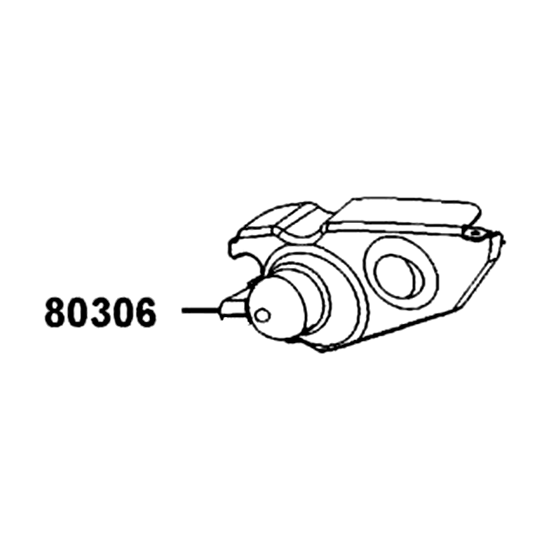 80306-LGN5-900-N1R GUARD COVER L TAIL LIGHT (Black) — diagram cutout