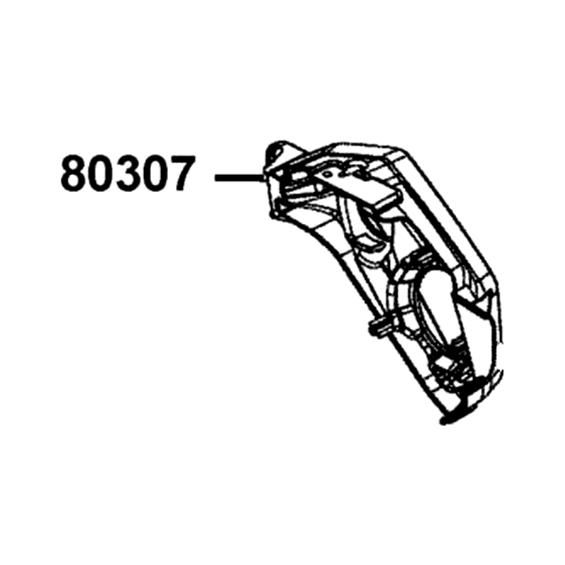 80307-AHA9-E00-N1R COVER RH TAIL LIGHT (Black) — diagram cutout