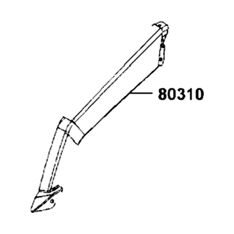 80310-AGA8-E00-N1R REAR MUDGUARD.LH SIDE (Black) — diagram cutout