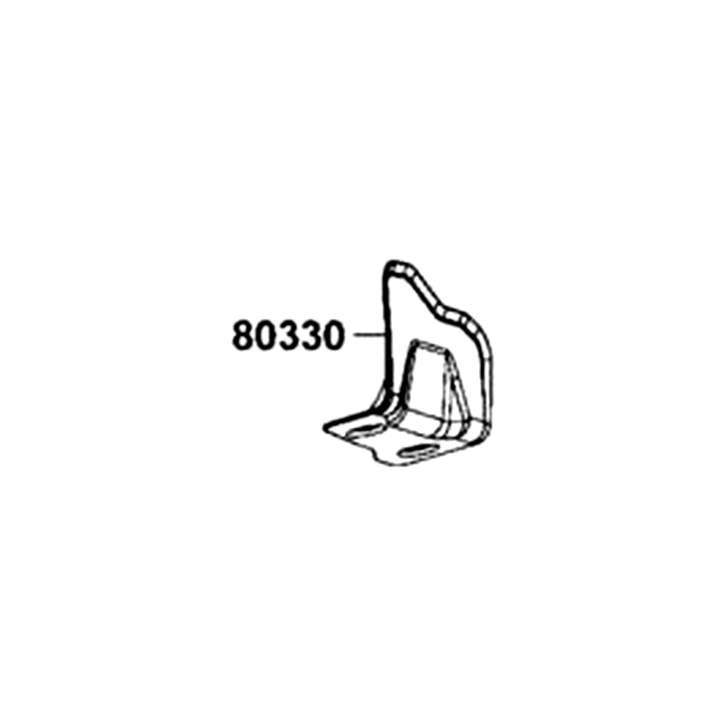 80330-LGN5-E01-N1R GUARD R RR BOOT (Black) — diagram cutout