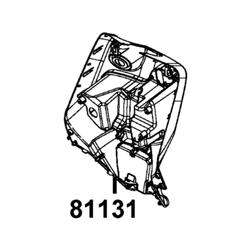 81131-AEA7-M30-21P LEG SHIELD — diagram cutout