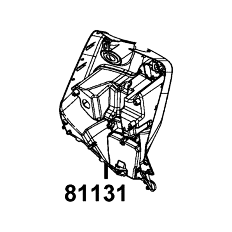 81131-AEA7-M30-NVP LEG SHIELD — diagram cutout