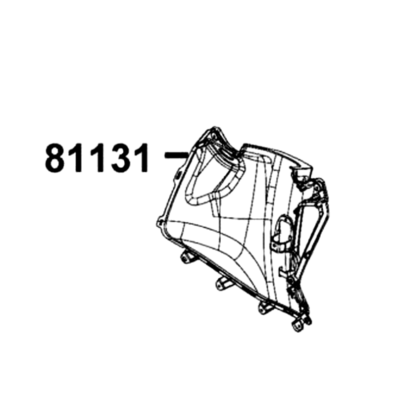 81131-AEB9-E00-HLP LEG SHIELD — diagram cutout