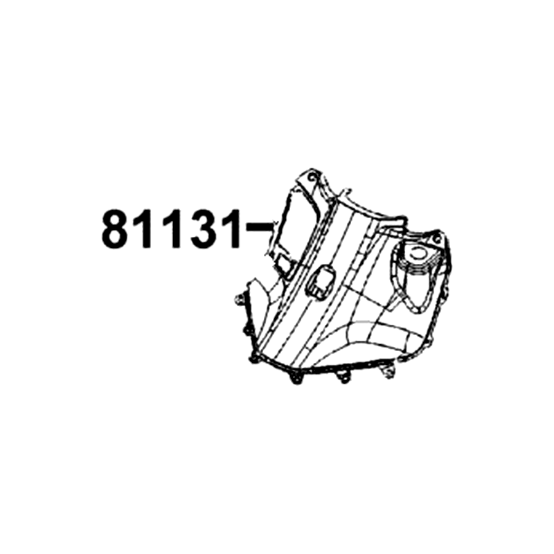 81131-AEB9-E00-J1P LEG SHIELD — diagram cutout