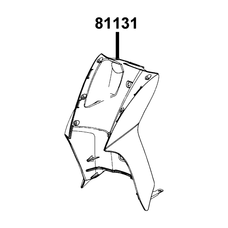 81131-LCB9-C10-N1R LEG SHIELD — diagram cutout