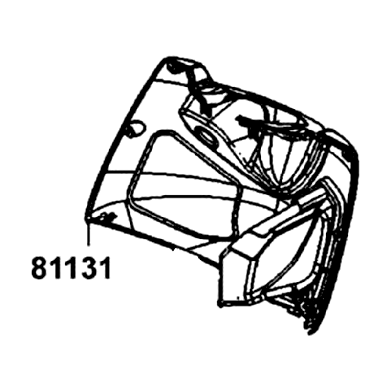 81131-LGE5-E00-JEP LEG SHIELD UP (Pearly Black) — diagram cutout