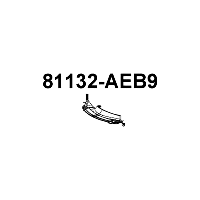 81132-AEB9-E00-26P "0 CAP, LEG SHIELD UP" — diagram cutout