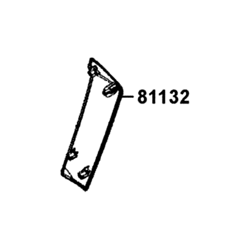 81132-BAA7-E00-N1R LID L FR INNER BOX (Black) — diagram cutout