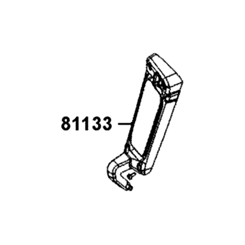 81133-BAA7-E00-N1R HINGE L FR INNER BOX (Black) — diagram cutout