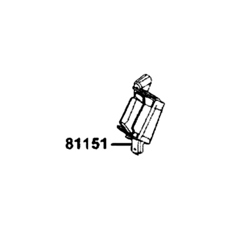 81151-AGJ5-E00-N1R INNER COVER L, LEG SHIELD (Black) — diagram cutout