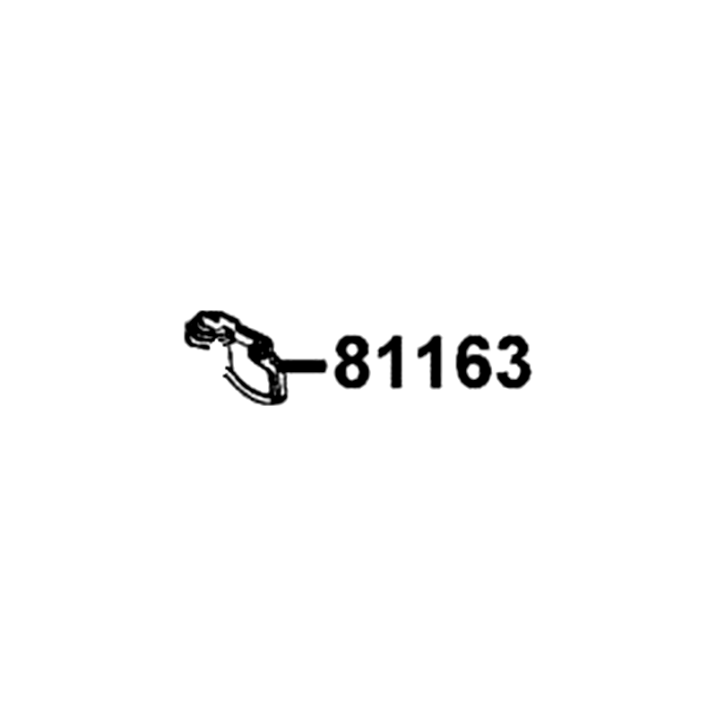 81163-LKJ1-900 LID LATCH LEG SHIELD — diagram cutout