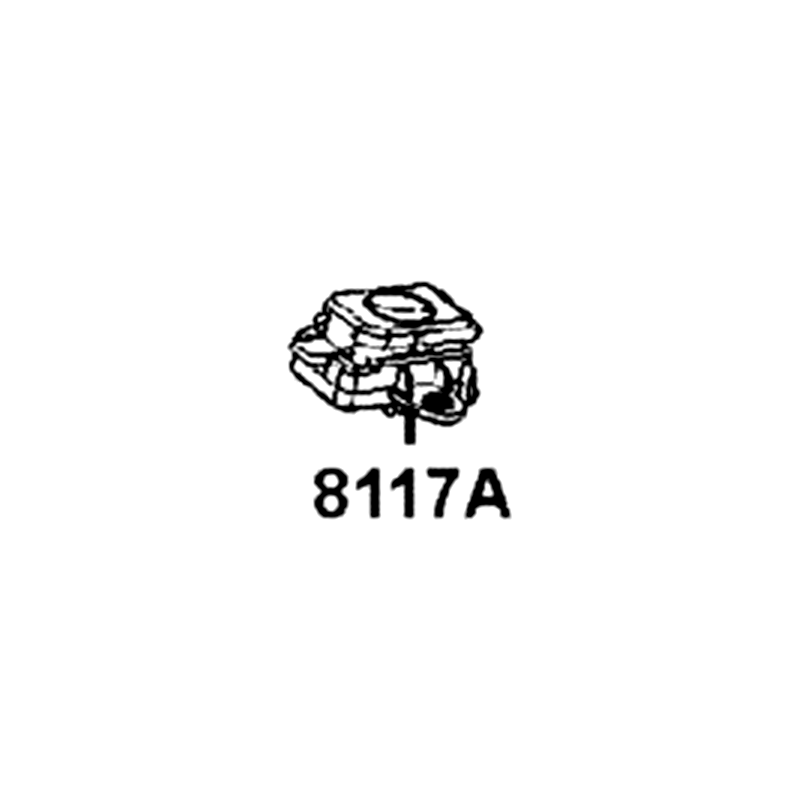 8117A-LGC6-E00 LOCK ASSY L FR BOX — diagram cutout