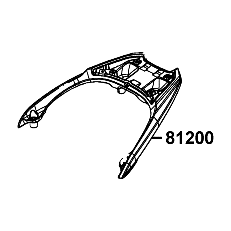 81200-ABD2-C00-60P CARRIER RR — diagram cutout