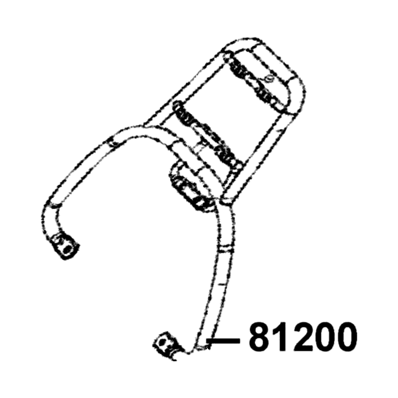 81200-ACC1-E11 CARRIER RR ASSY — diagram cutout