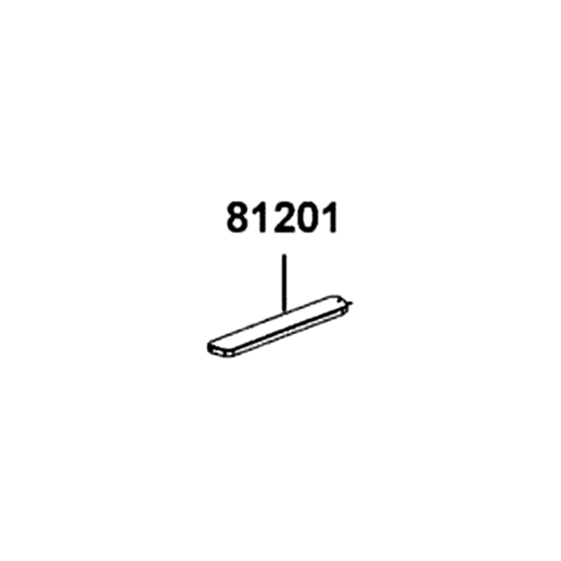81201-LGE5-E00-NYP COVER R CARRIER — diagram cutout
