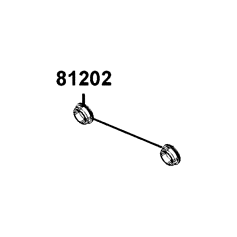 81202-LBE8-900 CAP UPPER PIPE END — diagram cutout