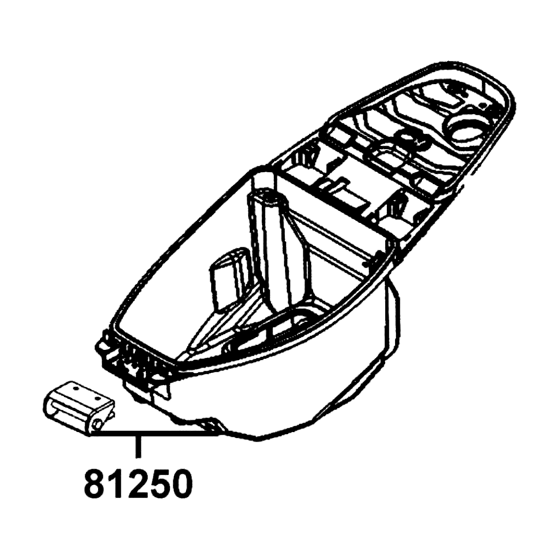 81250-LGB5-E10-N1R BOX LUGGAGE — diagram cutout