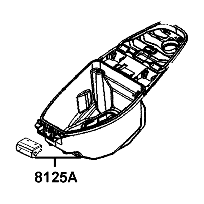 8125A-LGB5-E10-N1R BOX LUGGAGE — diagram cutout