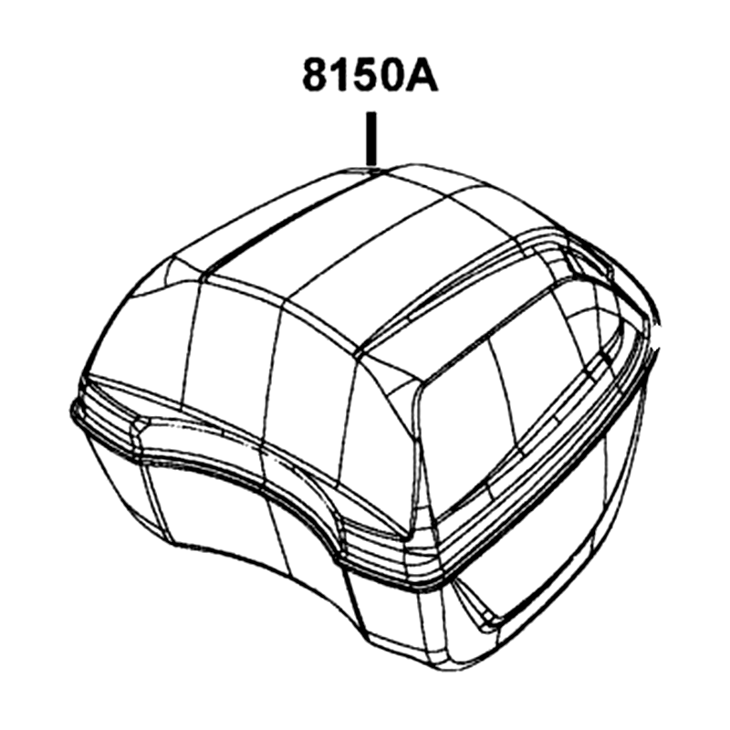 8150A-LGR5-E10-R9P RR BOX ASSY — diagram cutout
