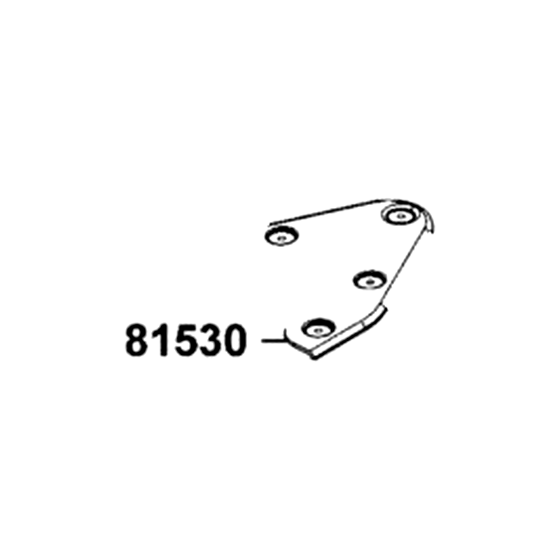 81530-LGE5-E00 RR BOX STAY — diagram cutout