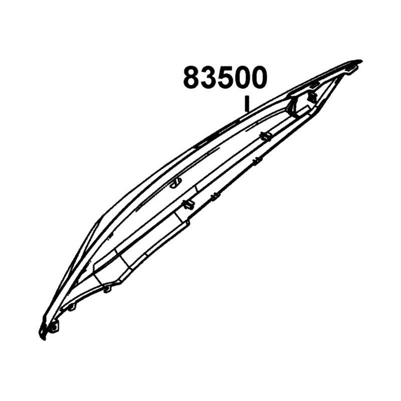 83500-ABD2-305-D4L "COVER, R BODY" — diagram cutout