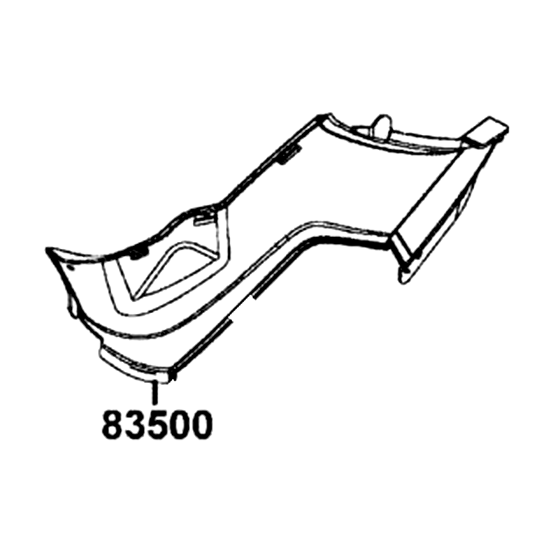 83500-LCA4-E01-N1R COVER.R SIDE (Black) — diagram cutout