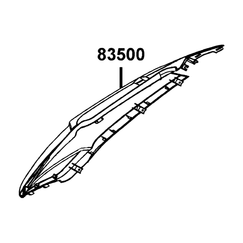 83500-LEJ2-E10-91P COVER R BODY — diagram cutout