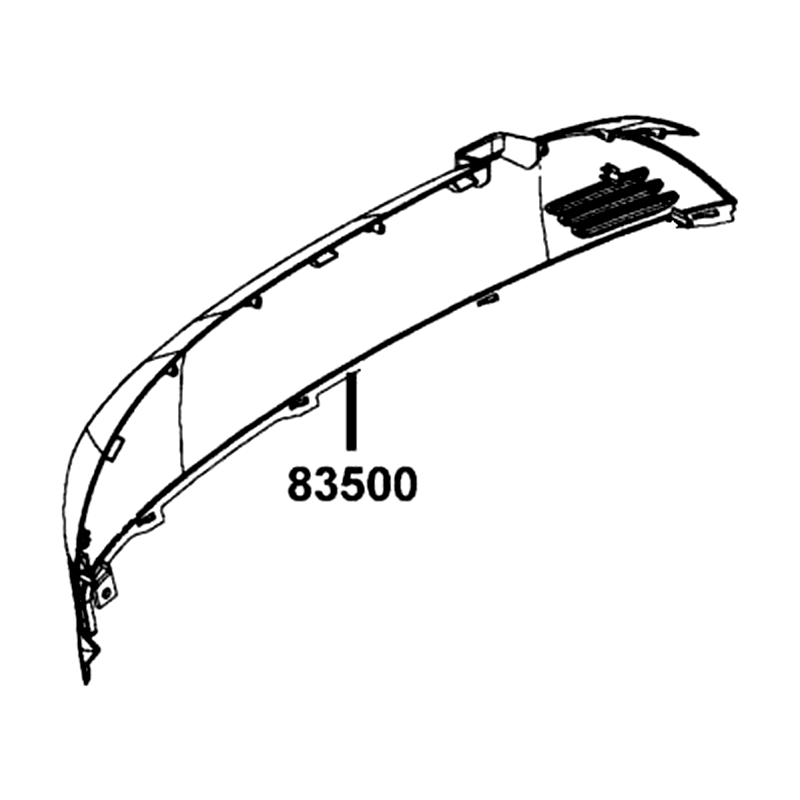83500-LGR5-E10-BJP COVER R BODY — diagram cutout