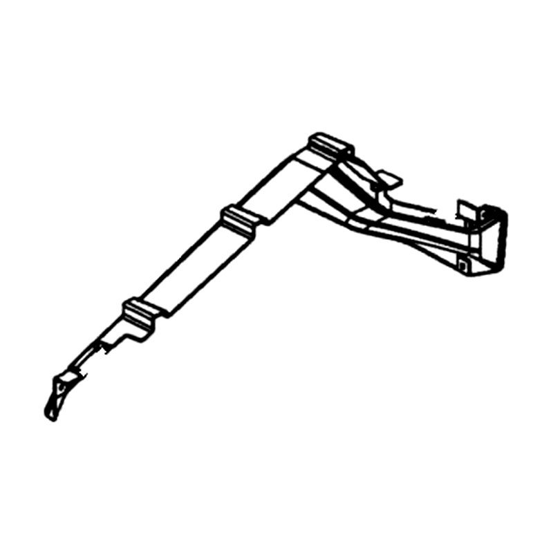 83510-ALE8-E00-N1R MOLDING RH REAR FENDER (Black) — diagram cutout