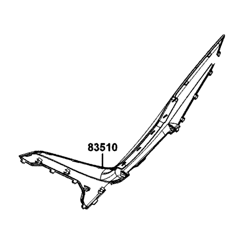 83510-BAA7-E00-NEP BOARD A R SIDE — diagram cutout
