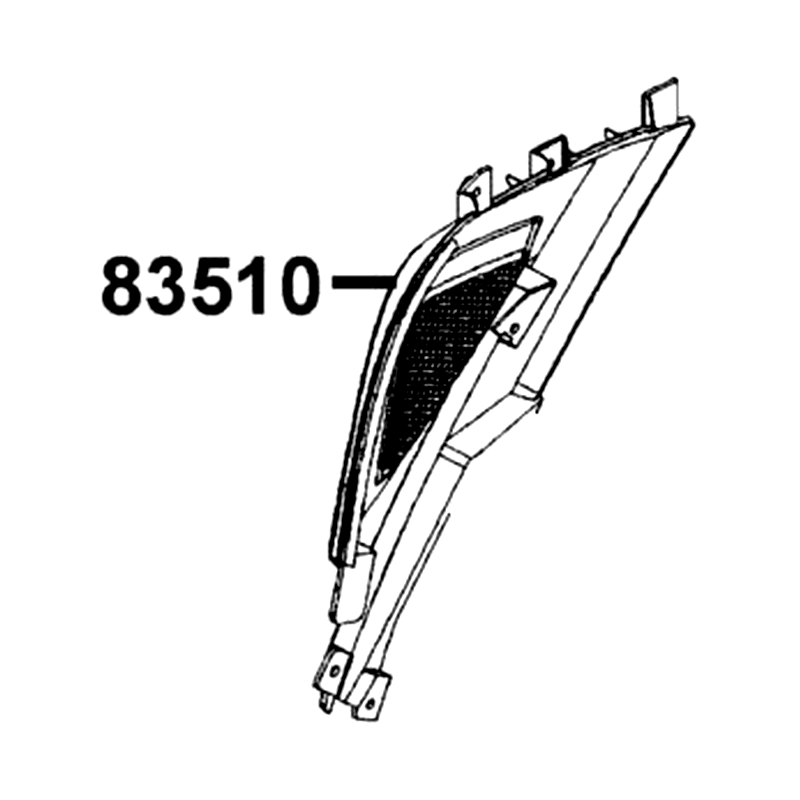 83510-LEJ2-E10-N1R COVER R SIDE A — diagram cutout