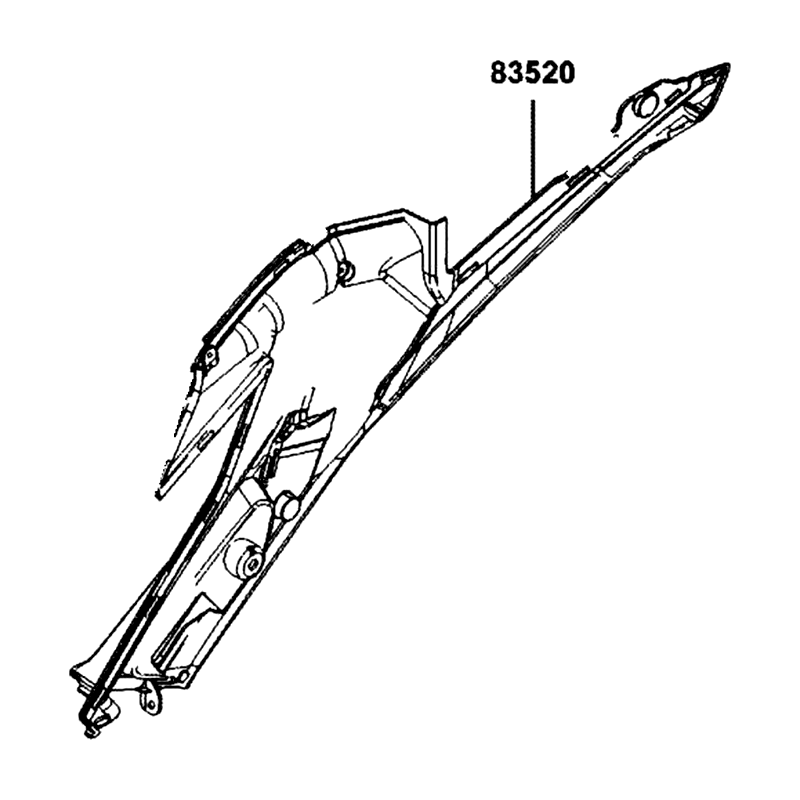 83520-BAA7-E00-N1R BOARD B R SIDE (Black) — diagram cutout