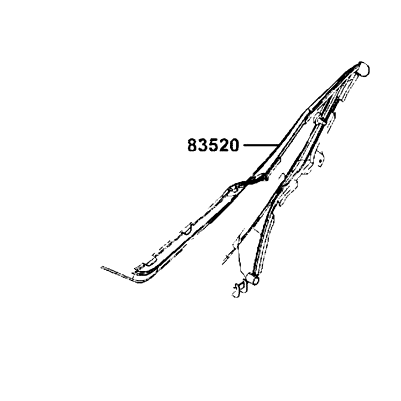 83520-LGC6-E00-N1R BOARD A R SIDE (Black) — diagram cutout